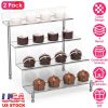 2 Pack 4 Tiered Acrylic Riser Display Shelf Display Stands For Products Clear Figure Display Shelf for Pops Action Figure Collectibles Souvenir Desser