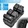 Electric Master Power Window Switch Driver Side Fit for 2007-2013 Chevy Silverado GMC Sierra 1500 2500HD 3500HD 20945129 25789692