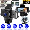 1080P FHD 3 Channel WiFi Dash Cam 170° Wide Angle Triple Car Camera With IR Night G-Sensor Motion Detection Loop Recording App Control Support 128G Ma