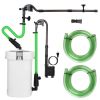 3-Stage External Canister Filter for Aquarium Fish Tank with 600L/H Flow Rate 35.4in Max Height 6W Easy Installation Silent
