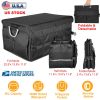 Car Trunk Organizer Collapsible Multi-Compartments Storage Cargo Box/ Cover Nonslip Bottom