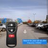 2 Keyless Entry Car Key Remote Key Fob Case Button Pad Replacement for Nissan KBRASTU15 315MHZ