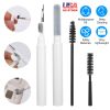 Cleaning Kit Short Spiral Brush Long Spiral Brush Cleaning Pen Flocking Sponge Brush Pen Fit For Airpods Charging Case Camera Phone