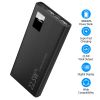 10000Mah Power Bank Portable Charger External Battery Pack 22.5W Super Fast Charging PD &QC 3.0 with LED Display Fit for iPhone Samsung