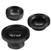 Phone Camera Lens Kit Magnetic 180°Fisheye Lens 0.67xWide Angle 10X Macro Lens for iPhone  X /8/7/6s Samsung Galaxy S10/S9