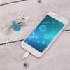 4Packs Magnetic Cable Clips Magnet Earphone Wrap Cord Organizer Holder Soft Silicone for Headphones USB Cable Bookmark Ties