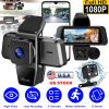 1080P FHD 3 Channel WiFi Dash Cam 170° Wide Angle Triple Car Camera With IR Night G-Sensor Motion Detection Loop Recording App Control Support 128G Ma