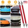 2Pcs Splitter Rod Front Bumper Lip Rod Strut Adjustable Lip Spoiler Tie Support Rods 150mm-200mm