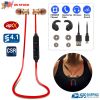 Sport Headsets Wireless V4.1 In-Ear Stereo Headphones Sweat-proof Running Earphones w/Mic Hands-free
