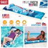 72" Inflatable Pool Float Raft Float Lounge Swimming Pool Mat with Pillow Air Mat Mattress for Adults & Kids