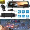 FHD 1080P Car DVR Dash Camera 9.66In Vehicle Driving Recorder w/ G Sensor Parking Monitoring Seamless Recording
