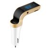 Car Wireless FM Transmitter USB Charger Hands-free Call MP3 Player TF Card Reading Aux-in LCD Display