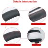 Steering Wheel Cover 14.5in-15in Diameter Universal Fiber Leather Car Steering Wheel Protector Breathable Anti-Slip Odor Free