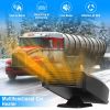 12V 150W Portable Car Heater Heating Fan 2 in 1 Defroster Defogger Demister Windshield Heater Automotive Cooling Fan with 360°Rotating Base