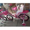 12in Carbon Steel Kid Bike with Backpack Streamers Helmet Detachable Training Wheels