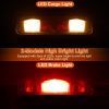 Fit For 2004-2008 Ford F150 Third Brake Tail Light Cargo Lamp Bar Rear Center High Mount Stop Light