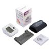Arm Blood Pressure Monitor with Adjustable Cuff (8.7in-12.6in) Irregular Heartbeat Detector Voice Broadcast 2Users 99 Memories LCD Display CE FDA Appr