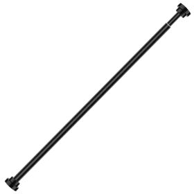 Shower Curtain Rod Adjustable Tension Curtain Rod Stainless Steel Spring Curtain Pole Heavy-Duty Steel for Bathroom Wardrobe Kitchen Balcony 31.5in/39 (Option: ShowerCurtainRod 100CM)