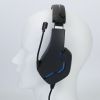 Gaming Headsets Stereo Bass Over Ear Headphones w/LED Light Earmuff w/ Mic 3.5mm Plug USB 6.72FT Cord Fit For PS4/PS Vita/XBOX One S/PC/Laptop/Compute