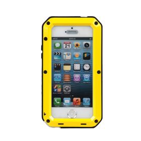 Rugged Shock-Resistant Hybrid Full Cover Case For iPhone 6s Plus (Option: CaseIP6SPShockProofCase Yellow)