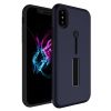Finger Strap Phone Case for iPhone X Drop-protection Finger Ring Rugged Phone Case with Kickstand Dual Layer Case