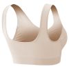 3 Pack Sport Bras For Women Seamless Wire-free Bra Light Support Tank Tops For Fitness Workout Sports Yoga Sleep Wearing