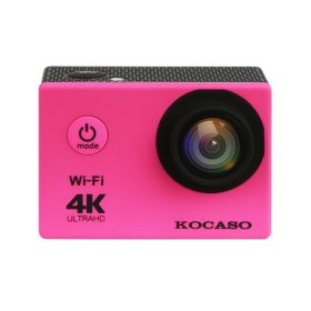 4K 6G+IR 170°Lens Action Camera (Option: SportDV4KCamera Pink)