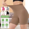 Women\'s High Waist Biker Shorts Tummy Control Pants Athletic Leggings Spandex Booty Shorts with 6.3In Inseam No Front Seam for Workout Yoga Running V