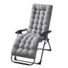 66.92x22.04in Thickened Chaise Lounger Cushion Recliner Rocking Chair Sofa Mat Deck Chair Cushion