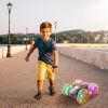 2 In 1 Amphibious RC Car Waterproof Stunt Car with Wrist Controller 4WD 360° Rotating Gesture Car with RGB Lights for Kids Aged 6+ Years Old Double-si