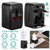 Universal Travel Adapter AC Power Plug Adapter US UK EU AUST Worldwide Socket For Phones Tablet Cameras