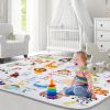 50x50IN Baby Play Mat Non-Slip Baby Crawling Mat Foldable Playpen Mat Machine Washable for Newborns Infants Babies Toddlers
