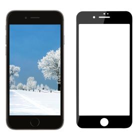 3D Curved Tempered Glass Full Cover Screen Protector for Apple iPhone 7 Plus (Option: iPhone7P3DScreenProtector BLK)