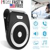 Car Wireless Speakerphone Wireless V4.1 In-Car Speaker Hands-free Calling Music Player Sun Visor Audio Receiver Car Kit