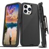 Shockproof Phone Case Anti-Shock All-Round Protection Phone Case Cover with Belt Clip Fit for iPhone 14/14Plus/14Pro/14Pro Max/13/13Pro/13Pro Max/12/1