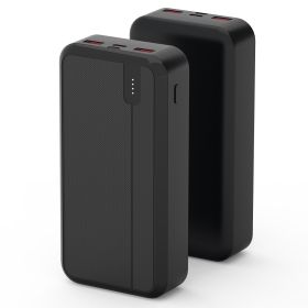 20000mAh PD22.5W Fast Charging Power Bank Fast Charger Portable Phone Charger with Type-C USB Cable Fit For IOS Phone 15/14 Samsung Galaxy S24 And Mor (Option: PowerBank 2WMABlack)