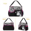 Baby Nappy Diaper Bags Mummy Diaper Duffel Shoulder Bags w/ Wipeable Diaper Changing Pad Transparent Bag Travel Tote Handbags For Overnights