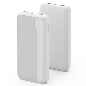 10000mAh PD22.5W Fast Charging Power Bank Fast Charger Portable Phone Charger with Type-C USB Cable Fit For IOS Phone 15/14 Samsung Galaxy S24 And Mor (Option: PowerBank 1WMAWhite)
