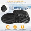 Women Ladies Snow Boots Waterproof Faux Suede Mid-Calf Boots Fur Warm Lining Shoes