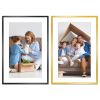 2 Packs 16x24in Picture Frames Wall Gallery Photo Frame Wall Mounted Poster Display Frame  for Horizontal Vertical Wall Mounted