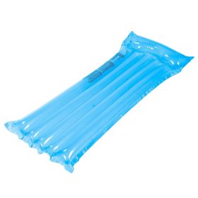 Inflatable Pool Float Raft Foldable Float Lounge Chair Swimming Pool Water Mat with Pillow Air Mat Mattress For Adults & Kids (Option: SurfAirMat Blue)