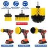3Pcs/Set Drill Brush Power Scrubber Cleaning Brush for Car Carpet Wall Tile Tub Cleaner Combo