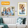 2 Packs 16x24in Picture Frames Wall Gallery Photo Frame Wall Mounted Poster Display Frame  for Horizontal Vertical Wall Mounted