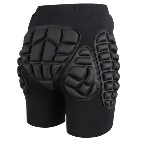 Protective Shorts for Skiing Snowboarding Skating Skateboarding EVA Hip Protection Pad for Adults Kids 3D Padded Breathable Protective Shorts for Hip (Option: ProtectiveShorts 3XL)