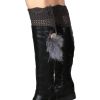 Women Winter Crochet Knit Leg Warmers