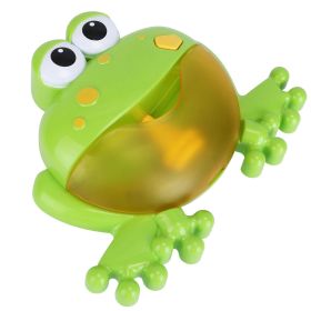 Frog Musical Bubble Bath Maker Baby Bath Toys for Bathtubs Toddler Bubble Machine for Bath Fun (Option: BabyBathToys Frog)