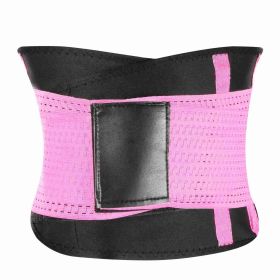 U-Shaped Slimming Waist Belt Body Abdominal Shapewear Sport Tummy Cincher Bands Office Ladies Postpartum Mothers (Option: WaistShaper SPink)