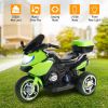 3 Wheel Motorcycle For Kids Aged 1-6 Battery Powered Ride On Toy Electric Tricycle w/Music Story Broadcasting Headlight Rear Light Forward Reverse
