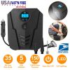 Portable Car Tire Inflator DC 12V Digital Car Air Pump Compressor Electric Air Pump w/LED Light 150PSI