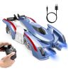 Electric Wall Climbing Car Toy 360° Rotating Shunt Car Remote Control Dual Mode RC Car Rechargeable Toy Car with Headlights Taillights Birthday Christ